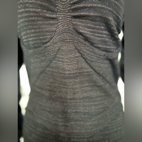 ALL SAINTS Vikrama metallic bandage dress - Picture 10 of 10